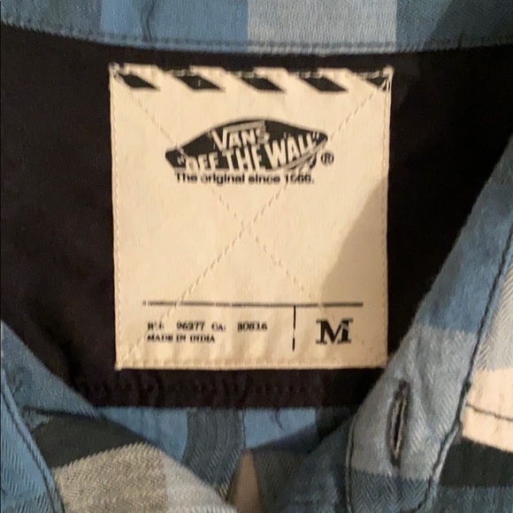 Vans - flannel button down - Picture 2 of 3